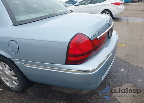 2004 Mercury Grand Marquis Ls from USA, damaged, VIN 2MEHM75W64X657193